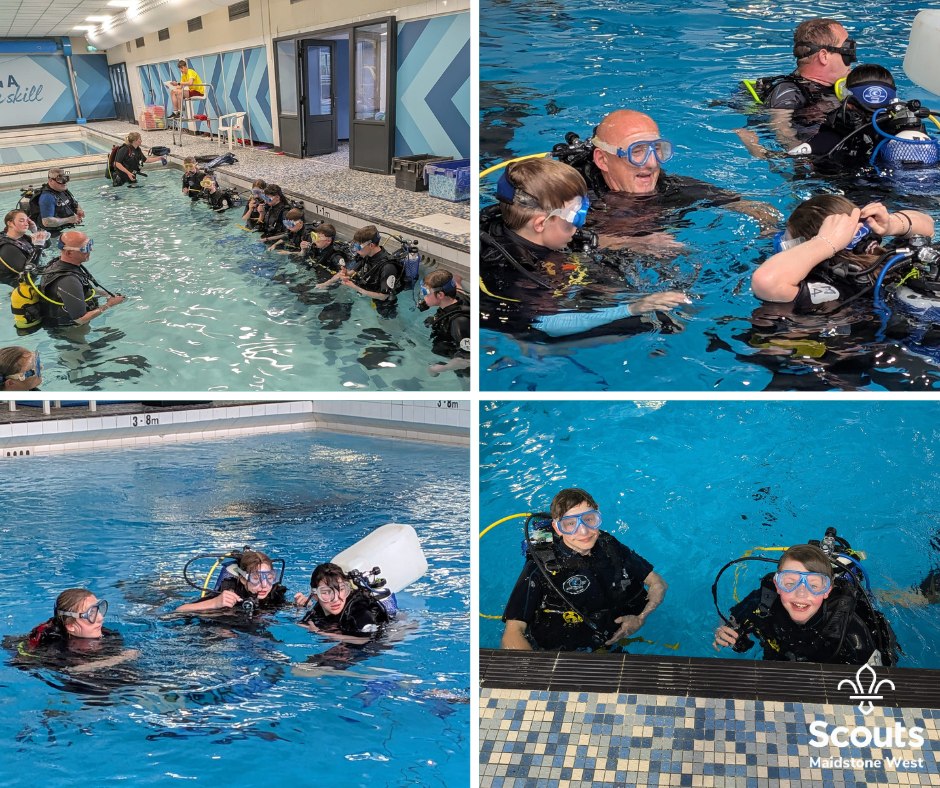 Scouts Try Scuba Diving!